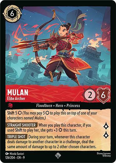 Mulan - Elite Archer card image