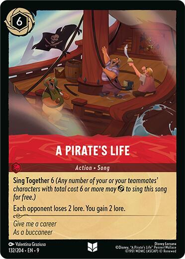 A Pirate's Life card image