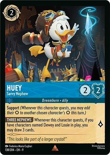 Huey - Savvy Nephew card image