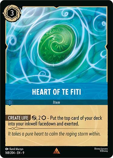 Heart of Te Fiti card image