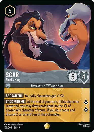 Scar - Finally King card image