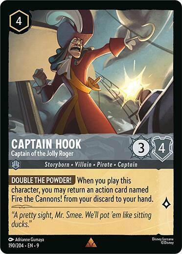 Captain Hook - Captain of the Jolly Roger card image