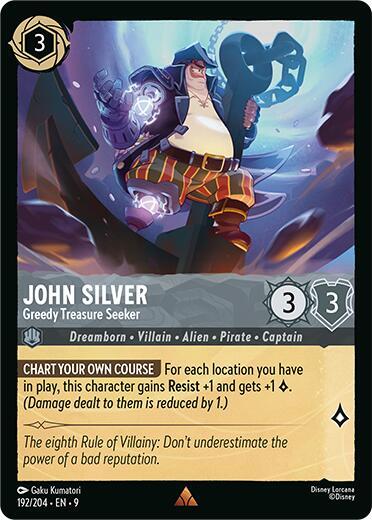 John Silver - Greedy Treasure Seeker card image