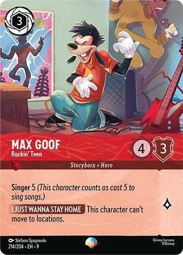 Max Goof - Rockin' Teen (Epic) card image