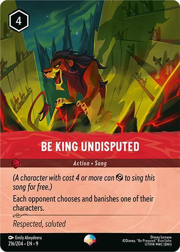 Be King Undisputed (Epic) card image