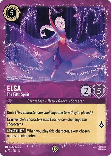 Elsa - The Fifth Spirit (Gift Box Promo) card image
