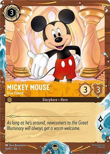 Mickey Mouse - True Friend (Disney Cruise Promo) card image