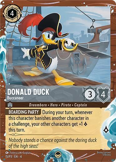 Donald Duck - Buccaneer (Disney Cruise Promo) card image