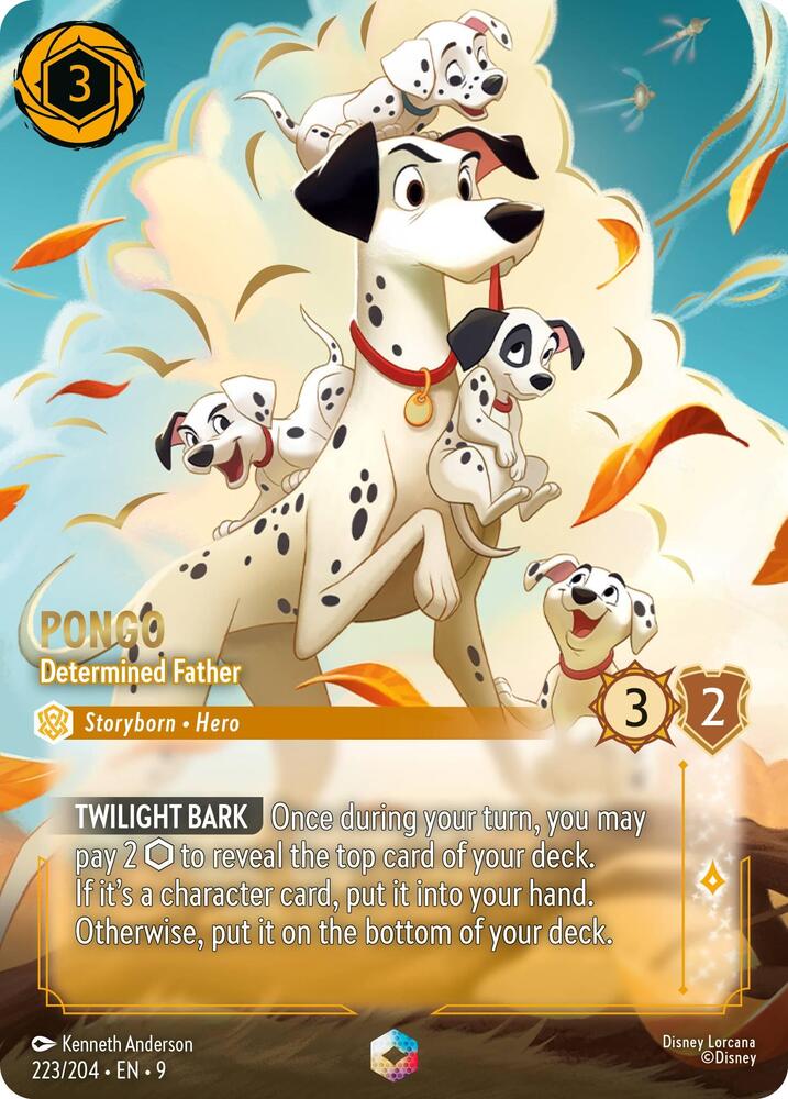 Pongo - Determined Father (Enchanted) card image