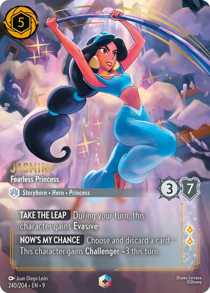 Jasmine - Fearless Princess (Enchanted) card image