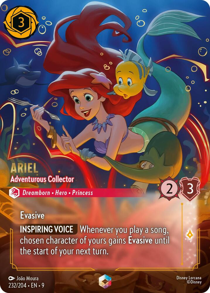 Ariel - Adventurous Collector (Enchanted) card image