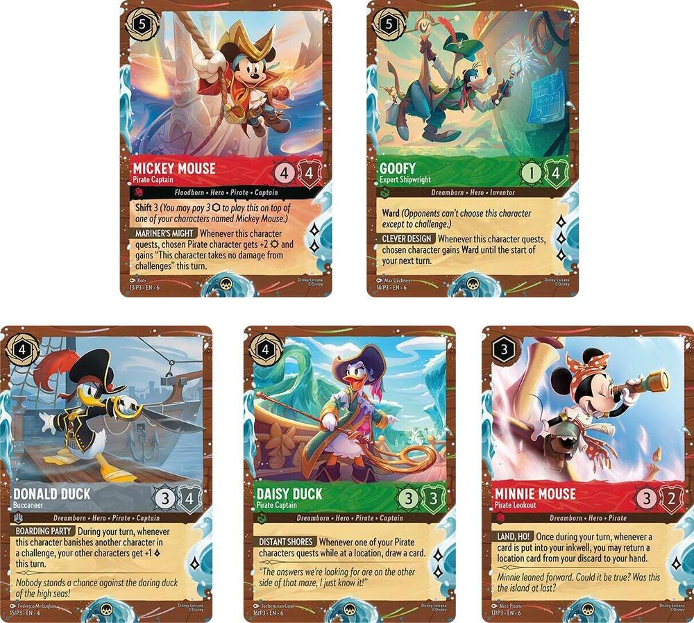 Disney Cruise Promos (Set of 5) card image
