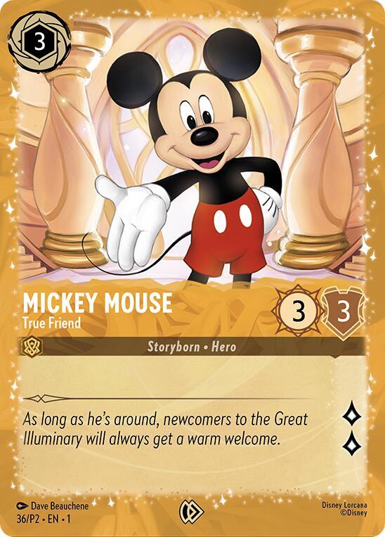 Mickey Mouse - True Friend (Puzzle Promo) card image