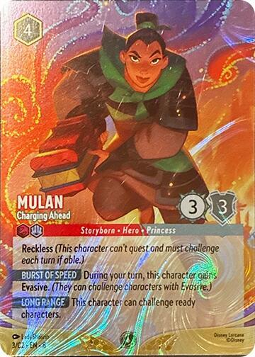 Mulan - Charging Ahead (Foil) card image