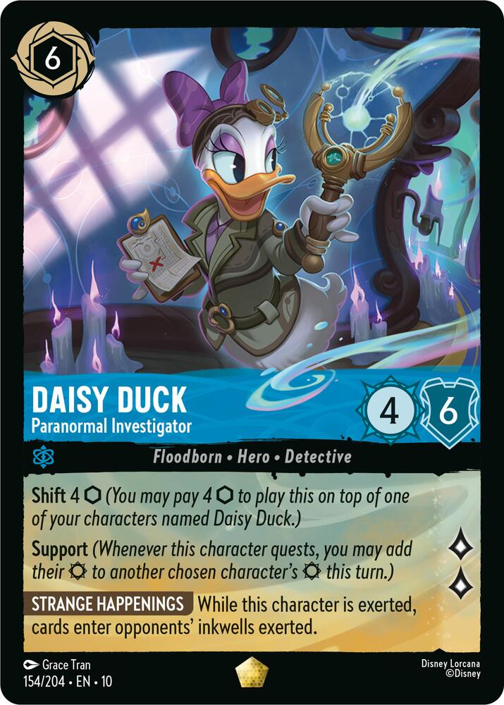 Daisy Duck - Paranormal Investigator card image