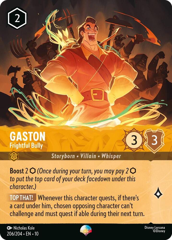 Gaston - Frightful Bully (Epic) card image