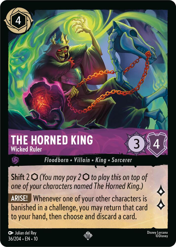 The Horned King - Wicked Ruler card image