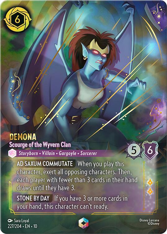 Demona - Scourge of the Wyvern Clan (Enchanted) card image
