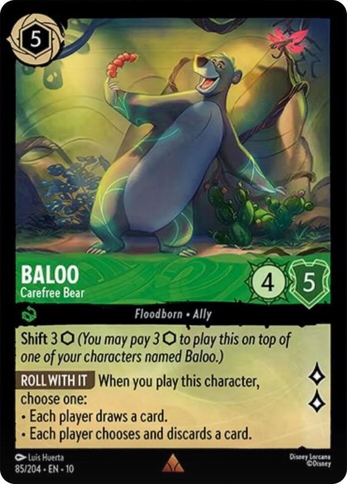 Baloo - Carefree Bear card image