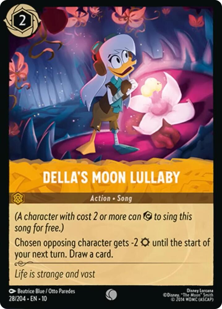 Della's Moon Lullaby card image