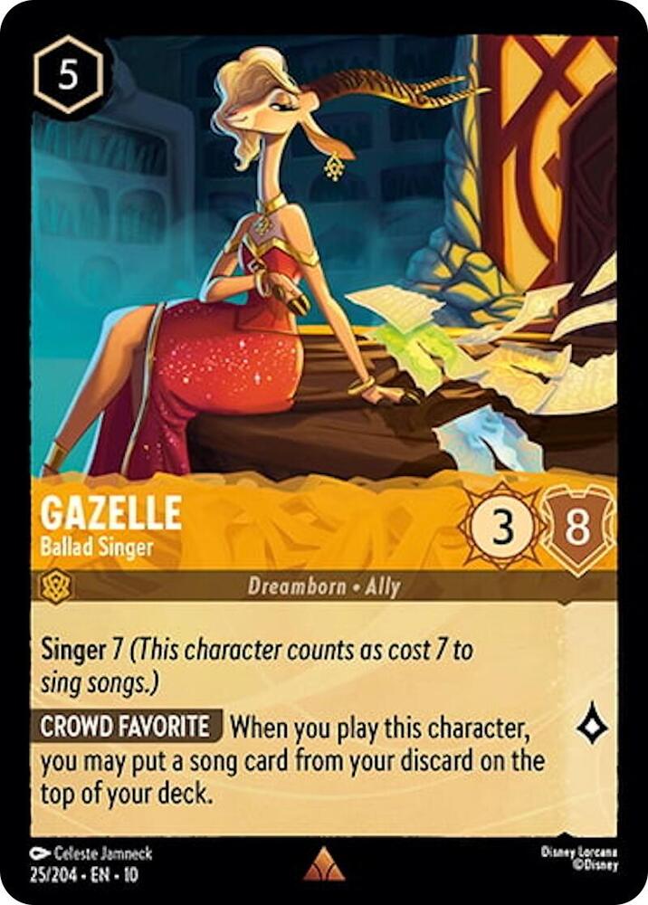 Gazelle - Ballad Singer card image