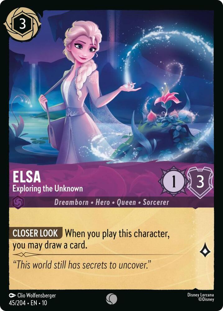 Elsa - Exploring the Unknown card image