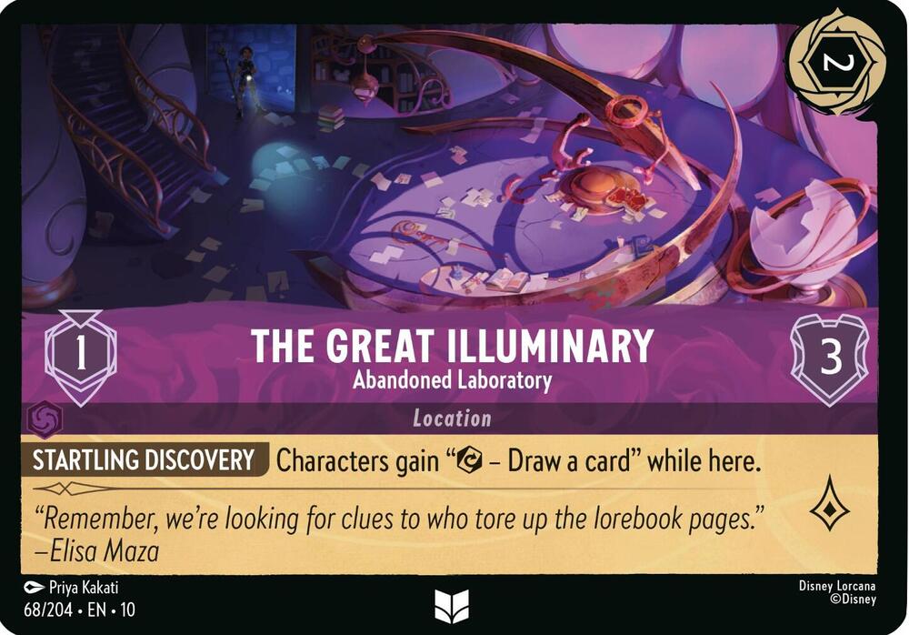 The Great Illuminary - Abandoned Laboratory card image