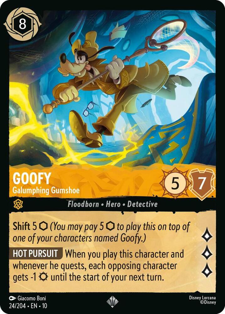 Goofy - Galumphing Gumshoe card image