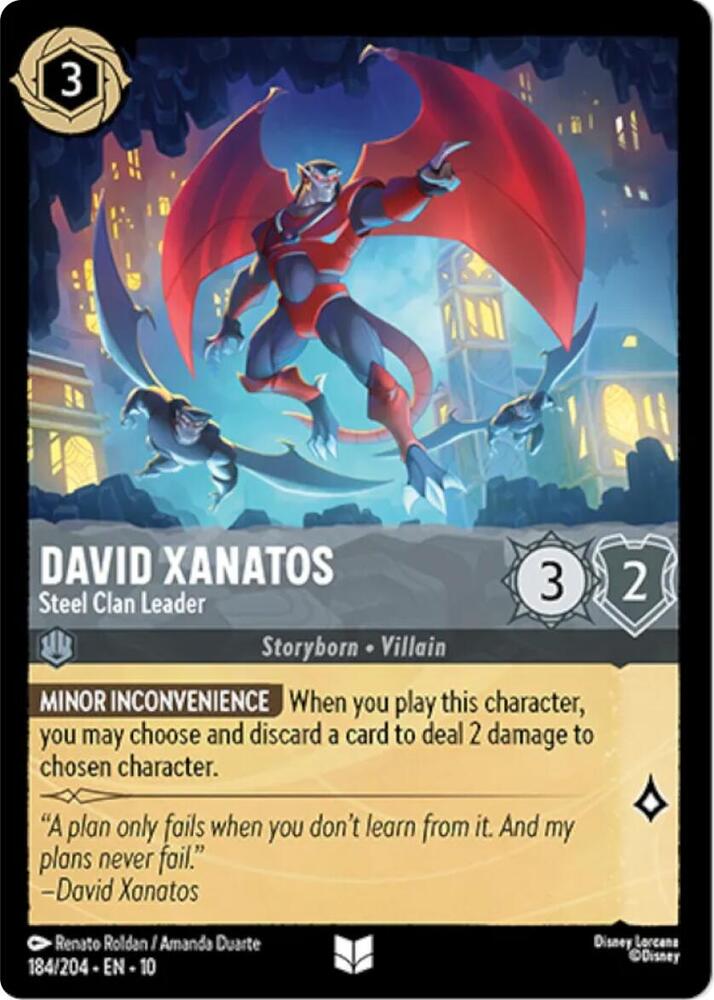 David Xanatos - Steel Clan Leader card image