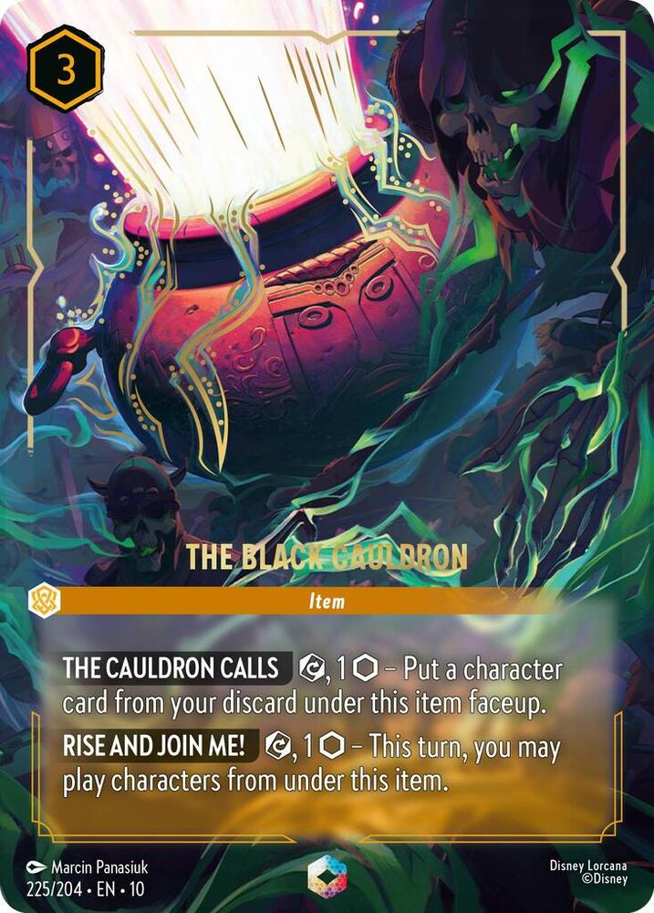 The Black Cauldron (Enchanted) card image