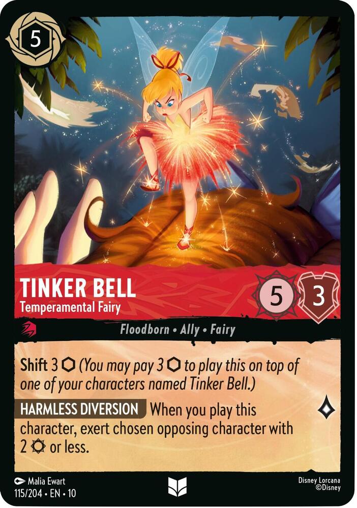 Tinker Bell - Temperamental Fairy card image