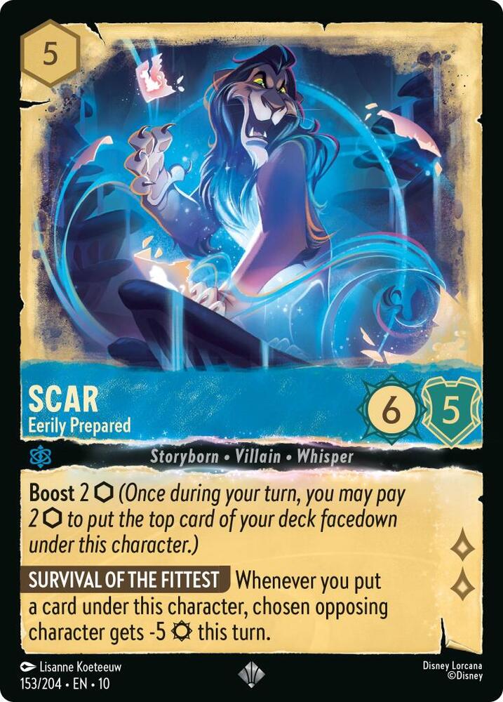 Scar - Eerily Prepared card image