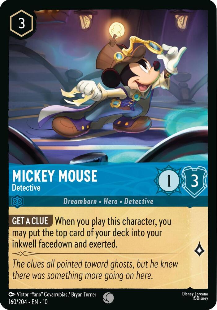 Mickey Mouse - Detective card image