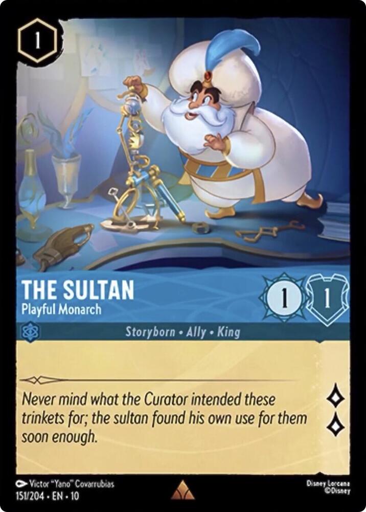 The Sultan - Playful Monarch card image