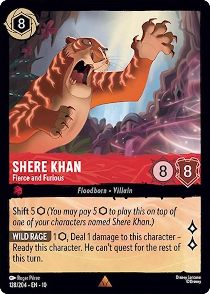Shere Khan - Fierce and Furious card image