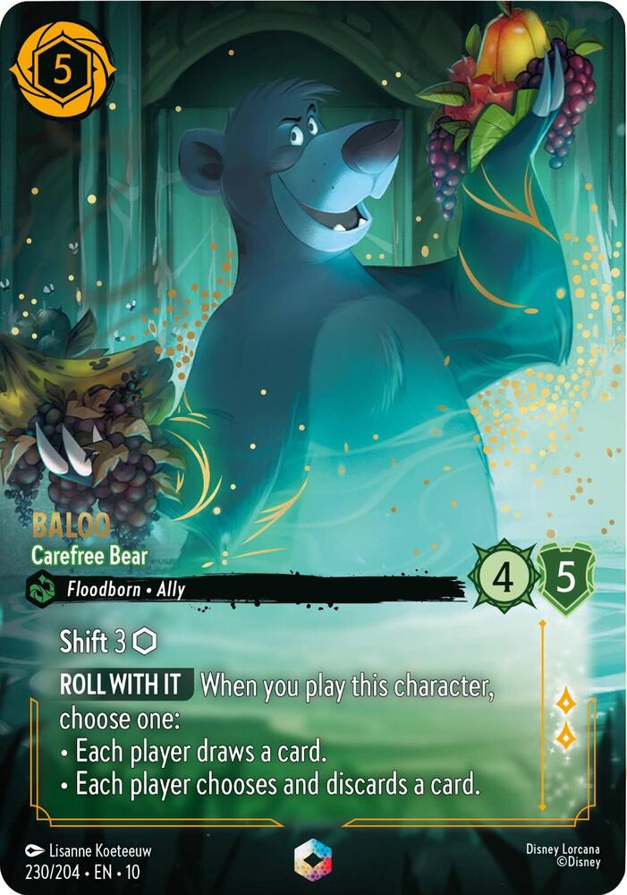 Baloo - Carefree Bear (Enchanted) card image