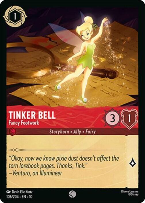Tinker Bell - Fancy Footwork card image