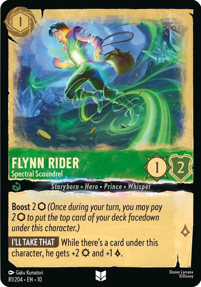 Flynn Rider - Spectral Scoundrel card image