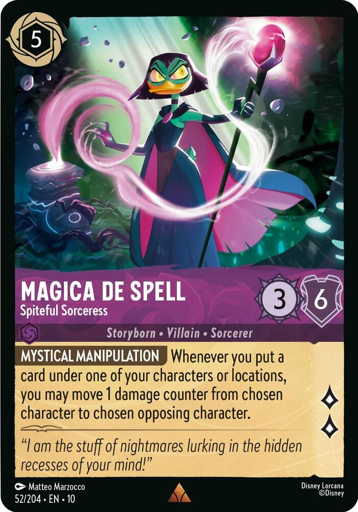 Magica De Spell - Spiteful Sorceress card image