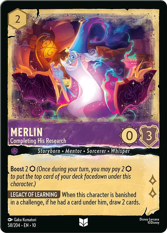 Merlin - Completing His Research card image