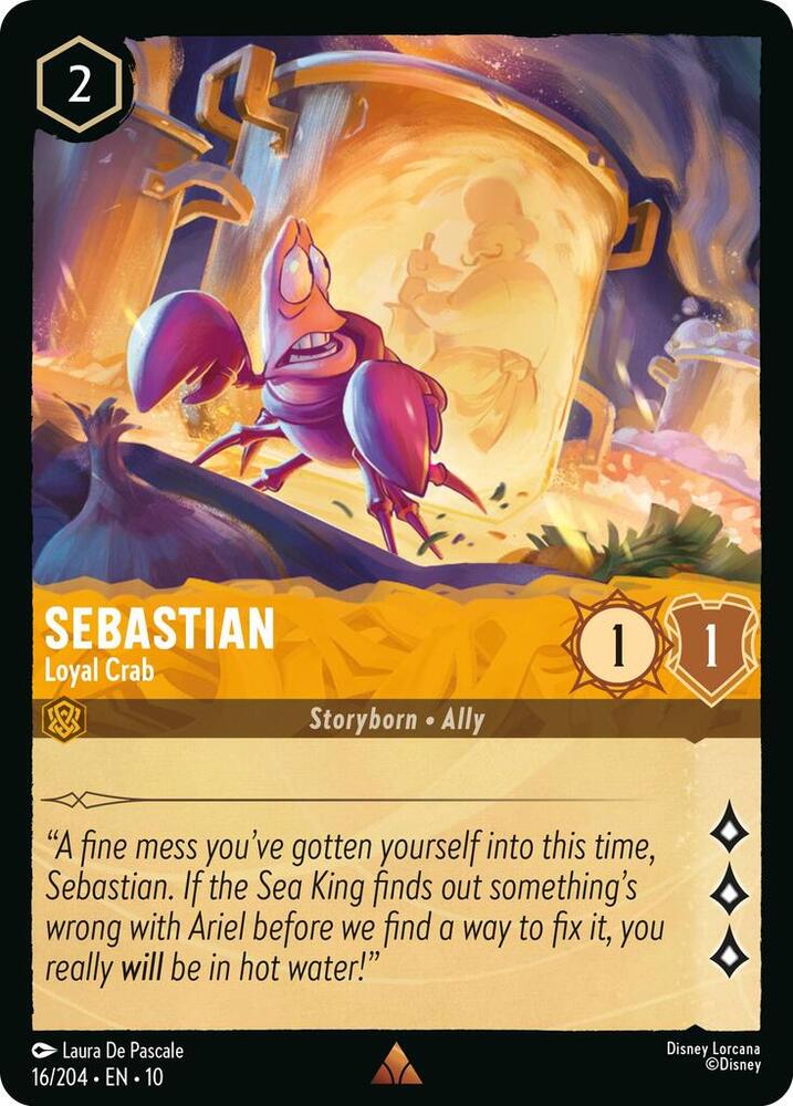 Sebastian - Loyal Crab card image