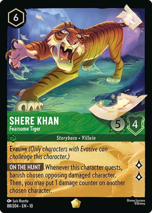 Shere Khan - Fearsome Tiger card image