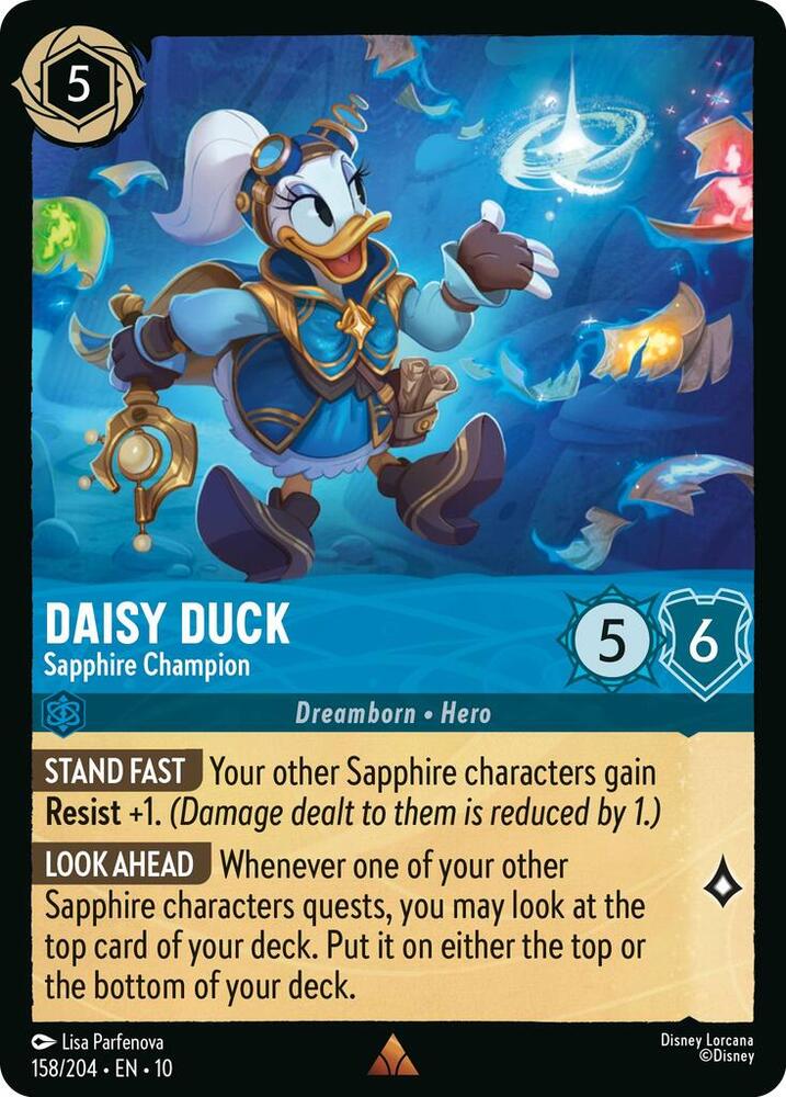 Daisy Duck - Sapphire Champion card image