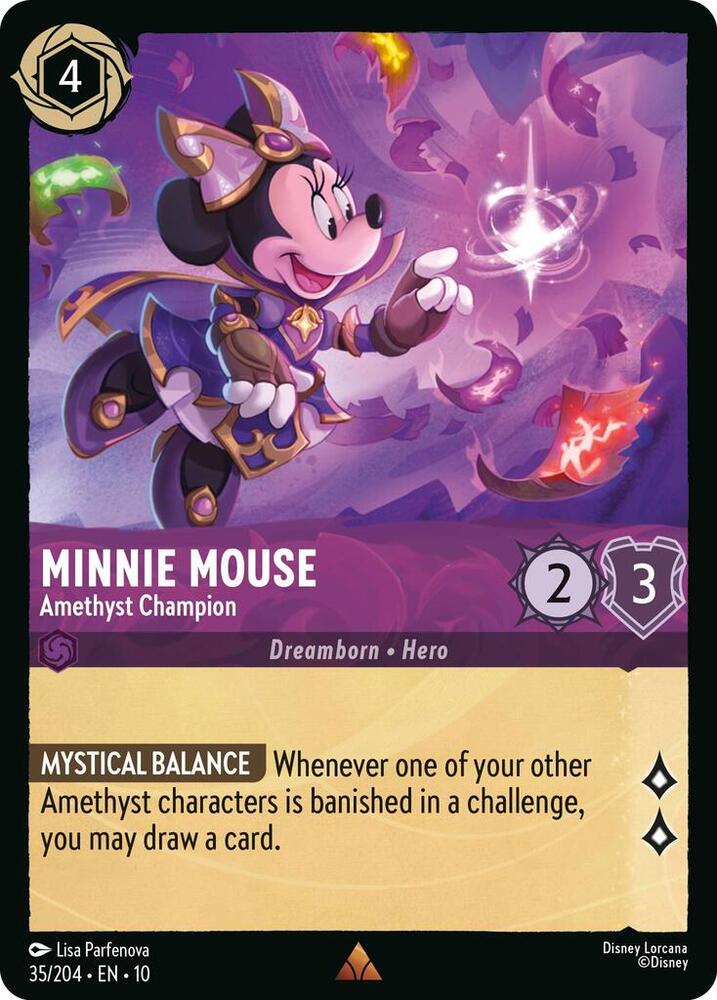 Minnie Mouse - Amethyst Champion card image