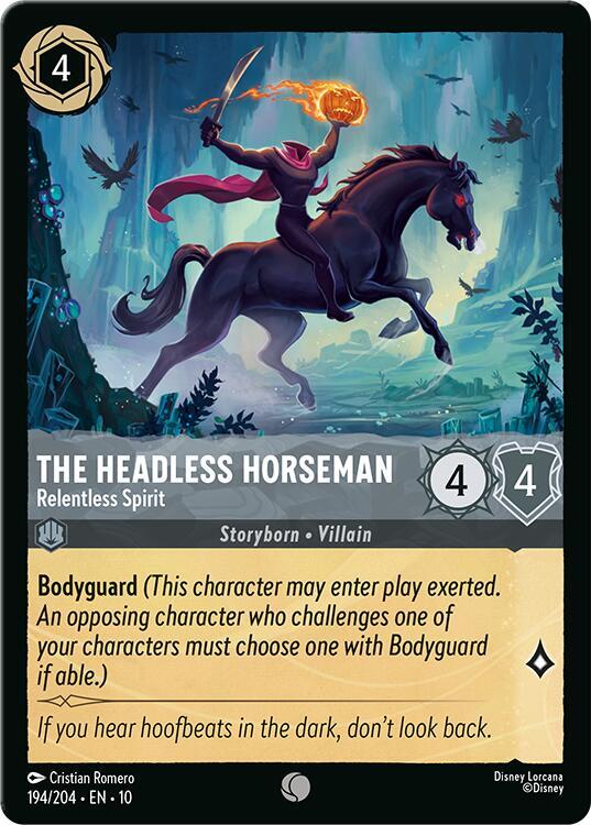 The Headless Horseman - Relentless Spirit card image