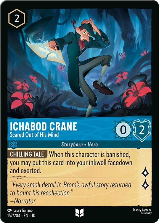 Ichabod Crane - Scared Out of His Mind card image