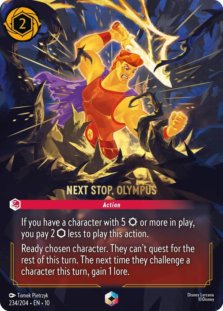 Next Stop, Olympus (Enchanted) card image