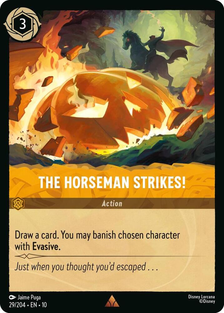 The Horseman Strikes! card image