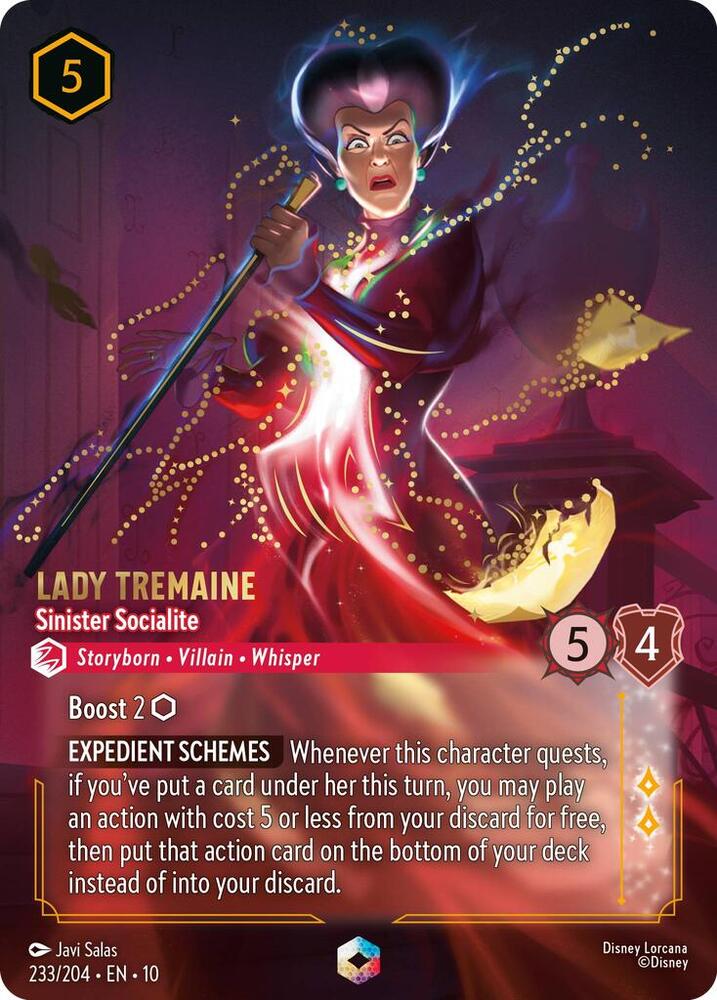 Lady Tremaine - Sinister Socialite (Enchanted) card image