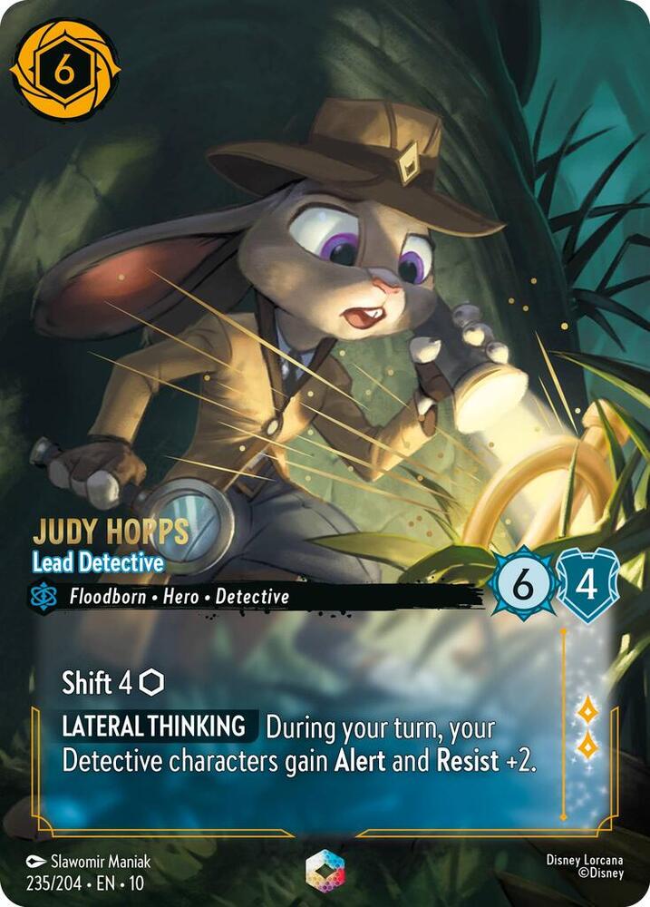 Judy Hopps - Lead Detective (Enchanted) card image